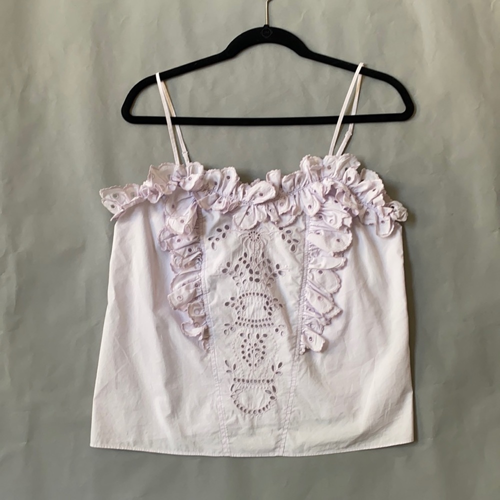 Rebecca Taylor La Vie Embroidered Camisole. Size M.